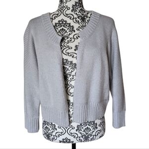 Banana Republic wool and alpaca blend open front cardigan size large